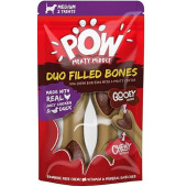 Кучешко лакомство 2в1 Duo Filled Bones 2pk 128g Chicken & Duck кокалчета с пълнеж от пилешко и патешко месо
